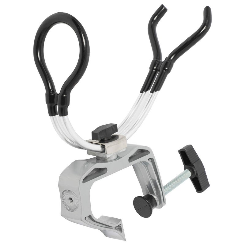 NovelBee 4 Pack of Aluminum Alloy Boat Rods Holder with Clamp Adjustable Up and Down and 360 Degree Rotatable Fishing Rod Racks - Image 4